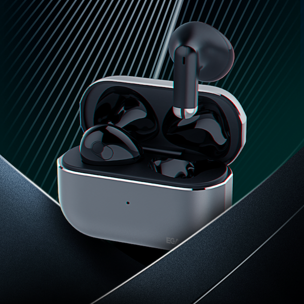 ET03 Metal Wireless Earbuds